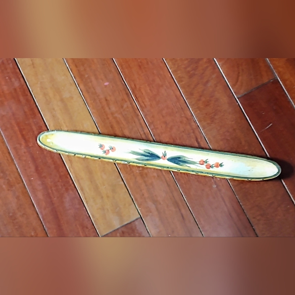 Hand-Painted Floral Incense Holder